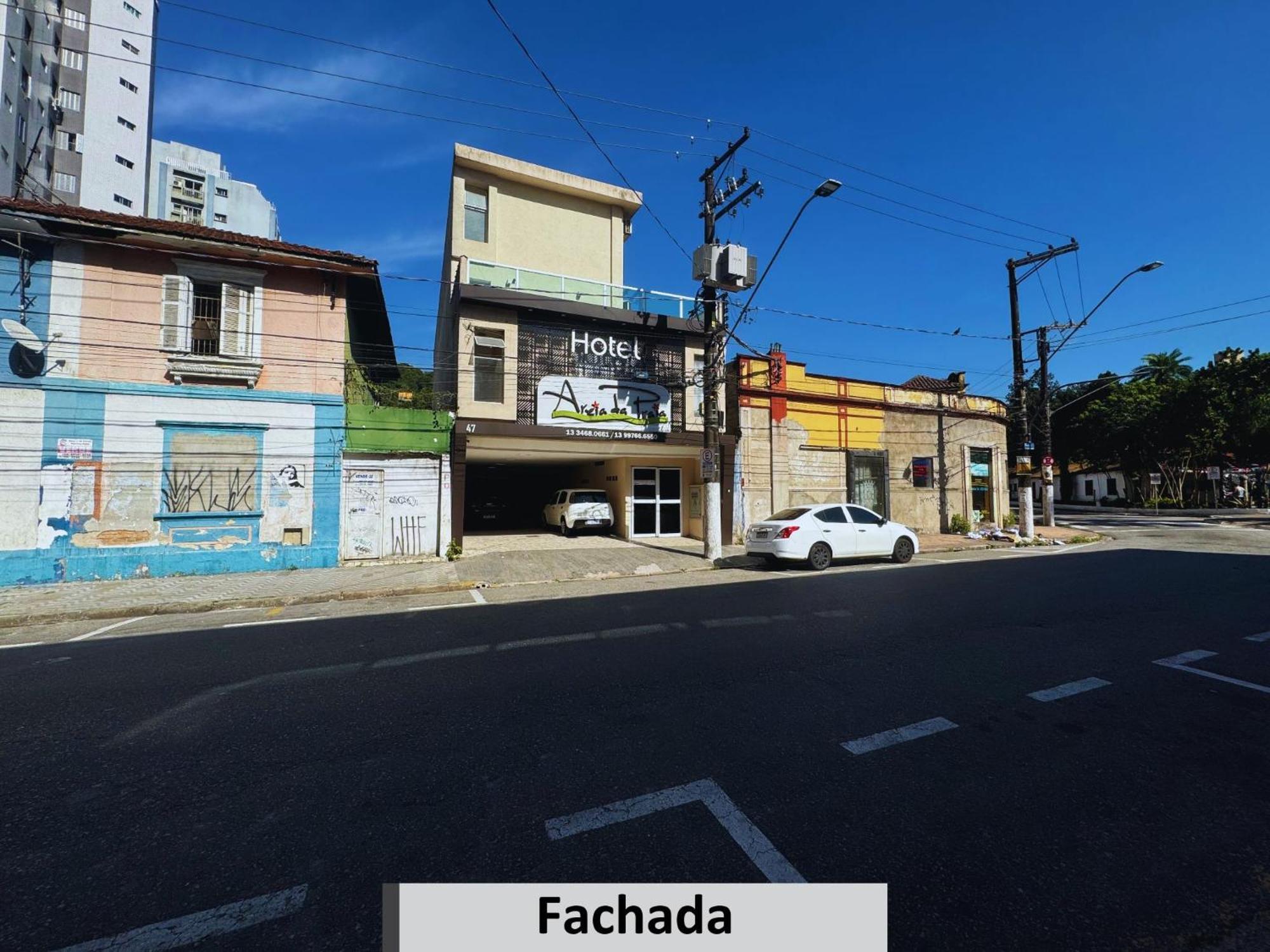 Hotel E Pousada Areia Da Praia São Vicente Zewnętrze zdjęcie