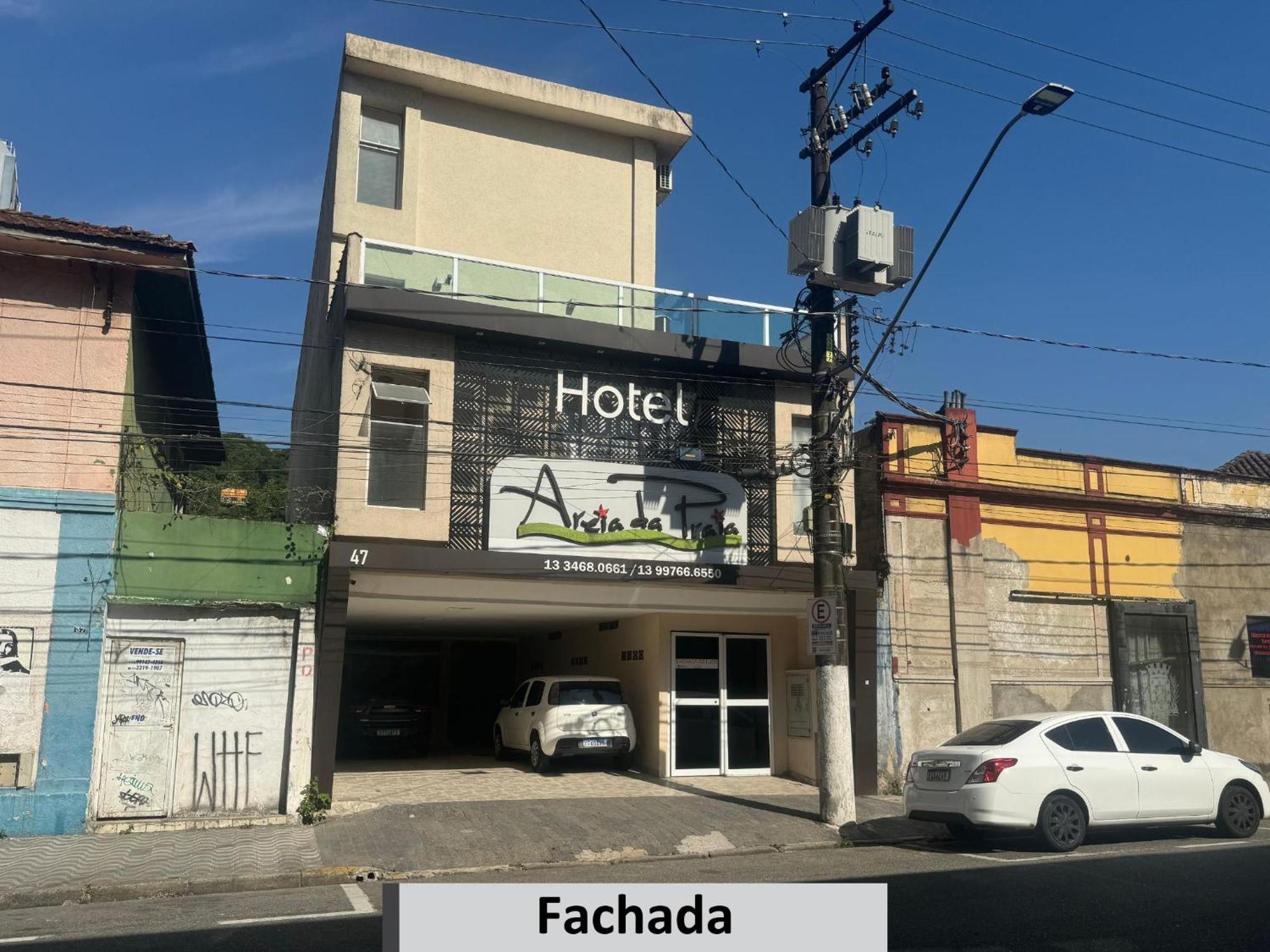 Hotel E Pousada Areia Da Praia São Vicente Zewnętrze zdjęcie